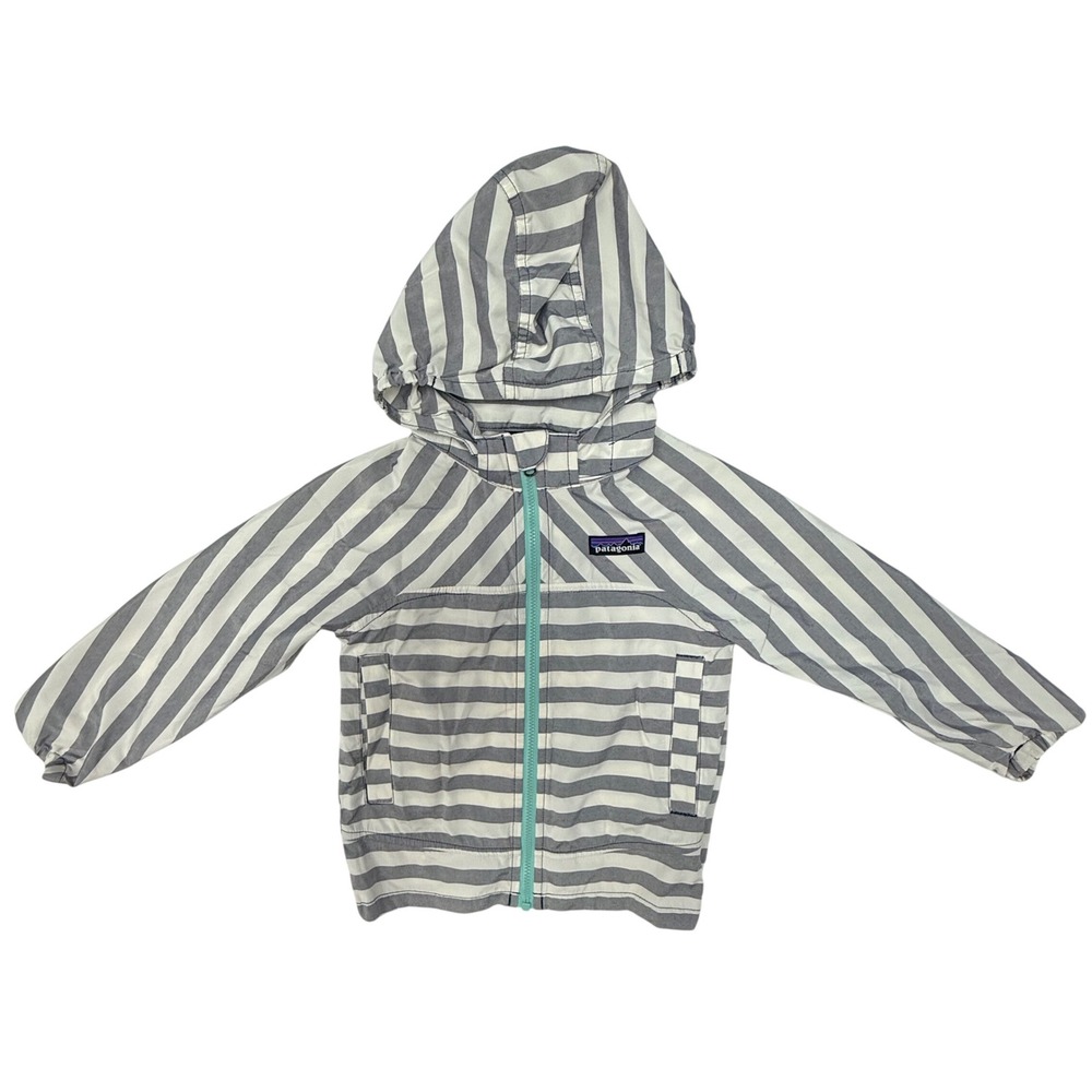 Patagonia Baby High Sun Jacket 2T Striped UPF 50+ Windbreaker
